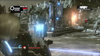Gears of War 3 - Horde 2.0 - Gridlock - Wave 49/50