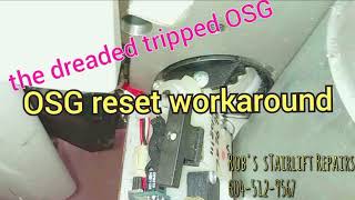 Acorn 180 stairlift users aware handwinding on F7 causes reprogramming reset?