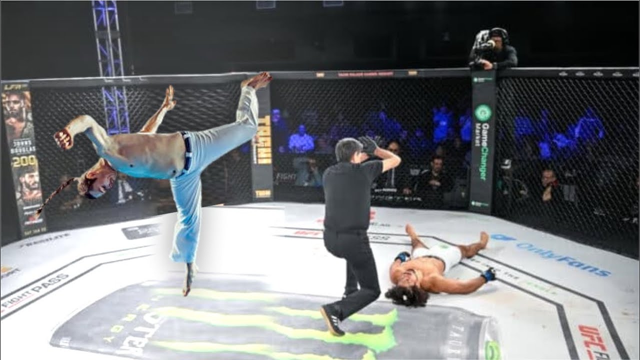 O CAPOEIRISTA QUE METEU O TERROR NOS LUTADORES DE MMA