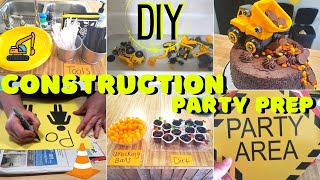 CONSTRUCTION PARTY : BEAU TURNS 4 : EASY & DELICIOUS PASTA SALAD RECIPE!