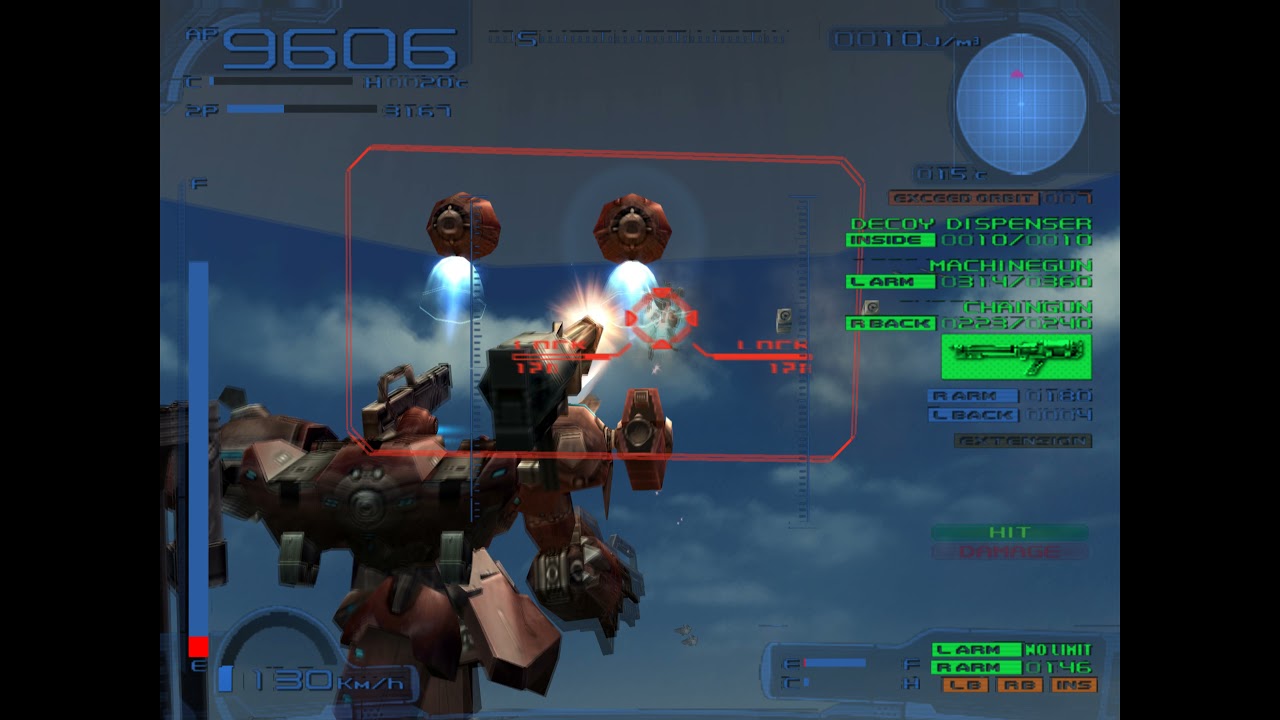 Armored Core Last Raven PCSX2 4K 60 FPS Goliath VS Pinch Beck 