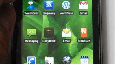 Multi-touch in the Motorola Milestone (Droid)