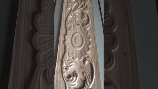 #cncwoodcarving #wooddesigner #woodscraft #cnc #woodcarving #teakdoor #interiordesign #art