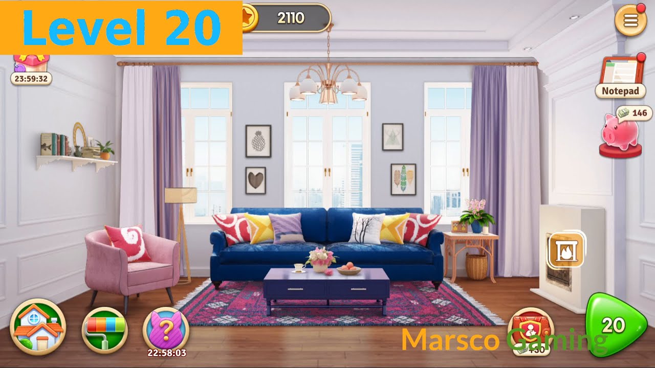 My Home - Design Dreams – Level 20 - YouTube