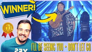 Miniatura del video "HE DID IT! │ Iam Tongi - Don't Let Go Full / I'll be seeing you (Winner Of American Idol 2023)"