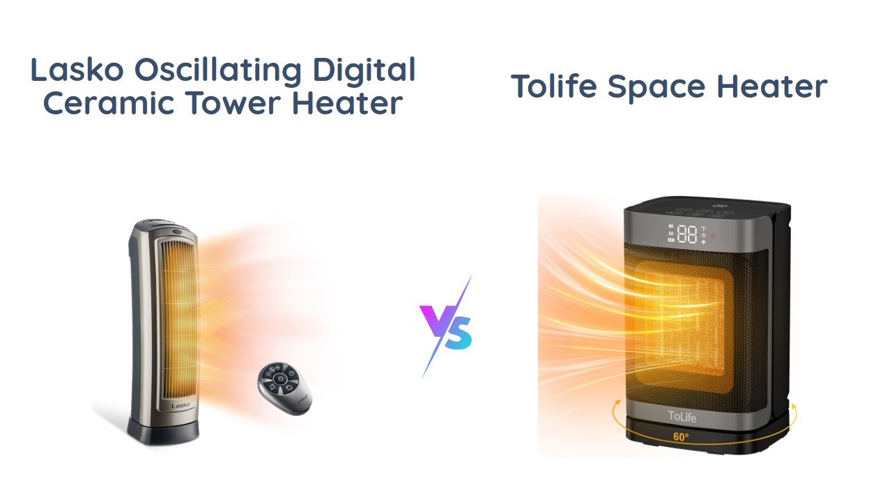 Lasko Ceramic Heater vs. PTC Electric Heater!🔥 YouTube