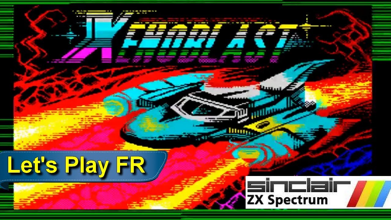 ZX Spectrum Let's Play FR - Xenoblast (2021) - YouTube