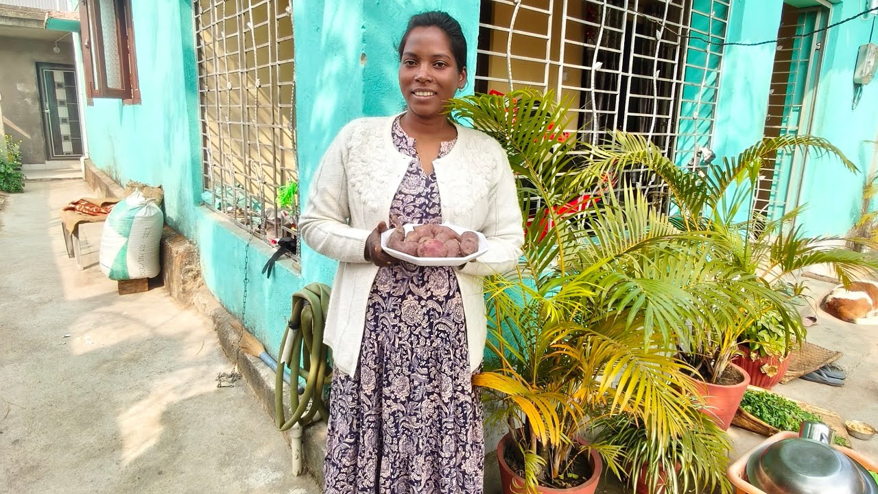 नया साल में नया fruit खाने को मिला // saalo baad mila khane ko 