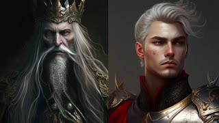 Every Targaryen King - AI Generated Game of Thrones Characters