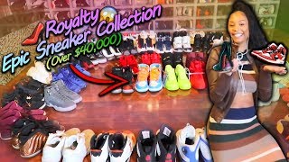 Giving Away Royalty's $40,000 Epic Sneaker Collection Prank!