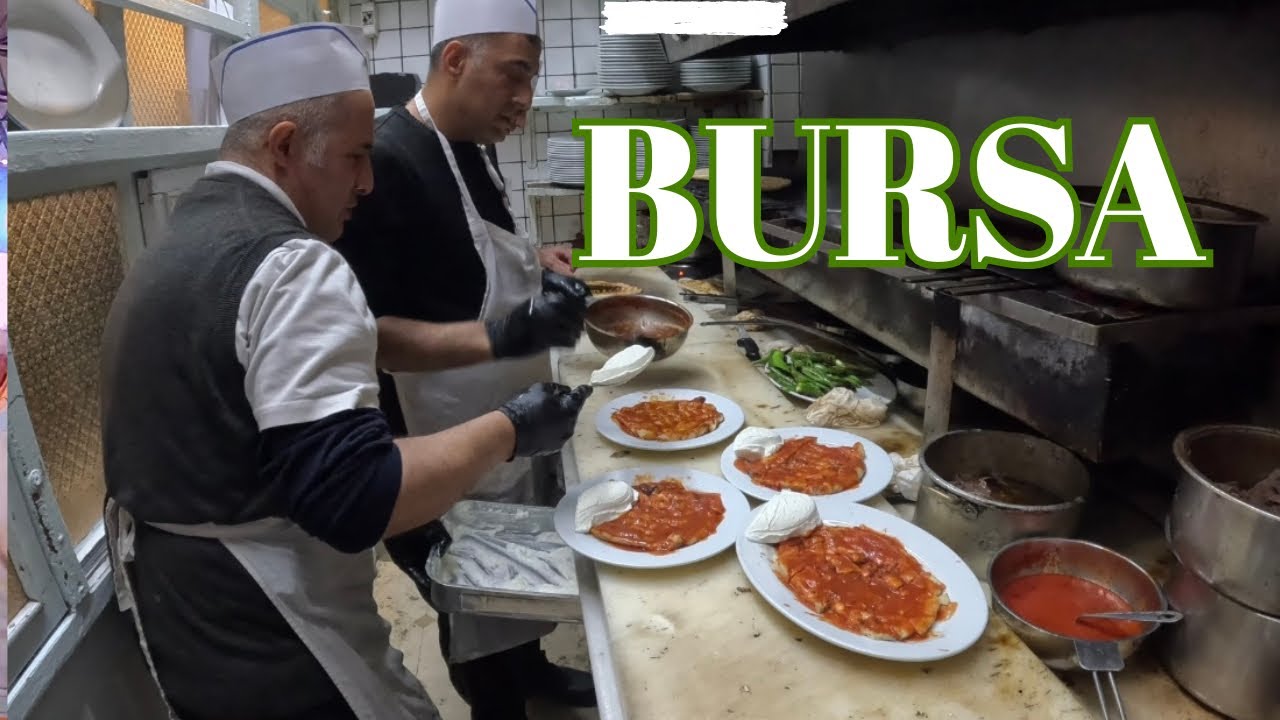 Ünlüler Neden Buraya Gelir Ki? - Bursa Sokak Lezzetleri! - Bursa’da Ne Yenir Nereler Gezilir?