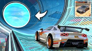 All 20 Cars LAUNCHER JUMP 😱 - Extreme Car Driving Stunts screenshot 1