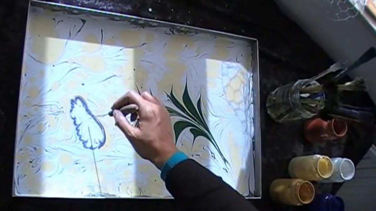 Ebru kunst ||  Studio DectArt || www.dectart.nl