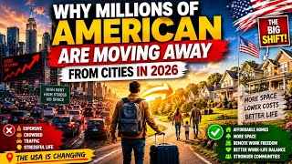 Why Millions of American Are Moving Away From Cities in 2026/USA# small town livings