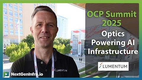 #OCPSummit25: Lumentum Optics Powering AI Infrastructure