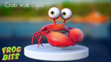 Crab walk cycle -  Making of Frogbits