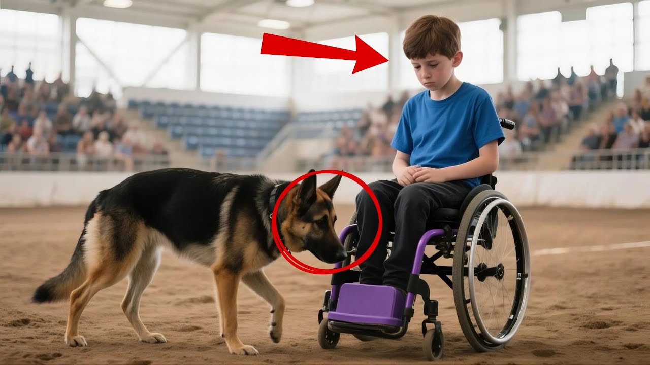 The Paralyzed Teen Was In The Arena. The Unbelievable Thing The Dog Did