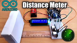 Distance Sensor with Arduino Using Ultrasonic Sensor