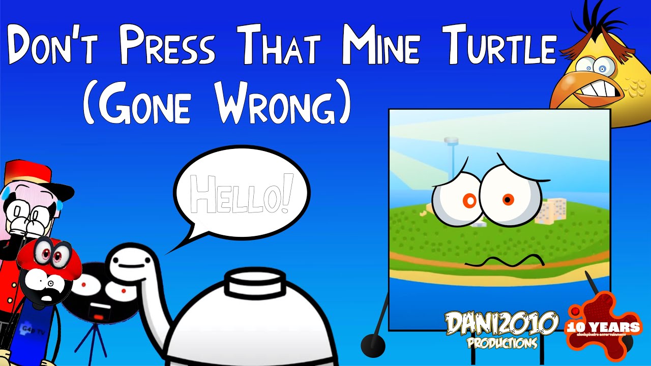 Don’t Press That Mine Turtle (Gone Wrong) - Random Skits 4