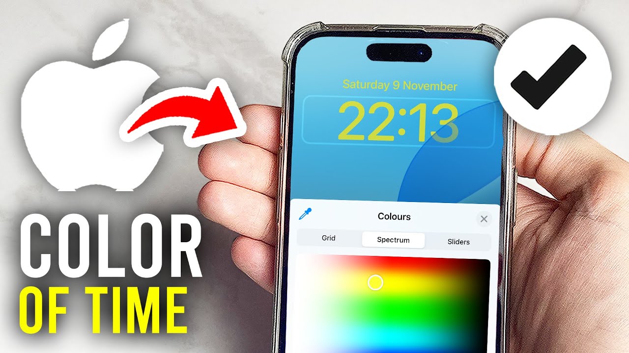 How To Change Time Color On IPhone Lock Screen Full Guide YouTube