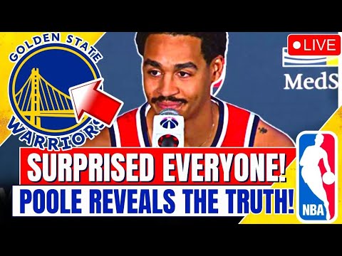 🚨 BIG REVELATION! Jordan Poole Reveals The Warriors Trade Truth! GOLDEN