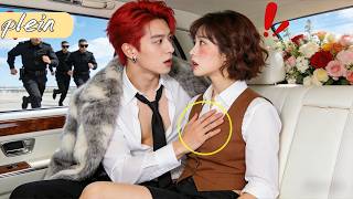 Pour échapper au mariage, fille déguisée monte par erreur dans voiture du PDG, charmé d’elle!