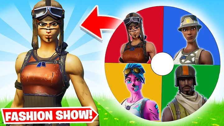 Spin the Fashion Wheel: Unpredictable Outfits in Fortnite Fashion Shows!