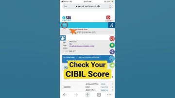 Check Your CIBIL Score in SBI Net Banking | CIBIL SCORE | SBI Net Banking