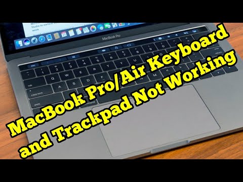 How To Fix MacBook Pro/Air Keyboard and Trackpad Not Working - Fixed 2022