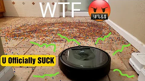 I covered my FLOOR with 50,000 Orbeez and regret it 😔 - Will the Roomba Survive 🤔 - DayDayNews