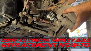 Toyota Yaris CV Axle Replacement HowTo