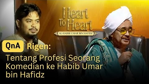 Rigen Bertanya Tentang Profesi Seorang Komedia ke Habib Umar bin Hafidz | Nabawi TV