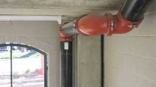 Drop-In Anchors For Attaching Fire Pipe To Concrete