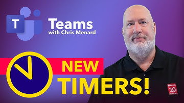 Add Timers in Microsoft Teams Meetings