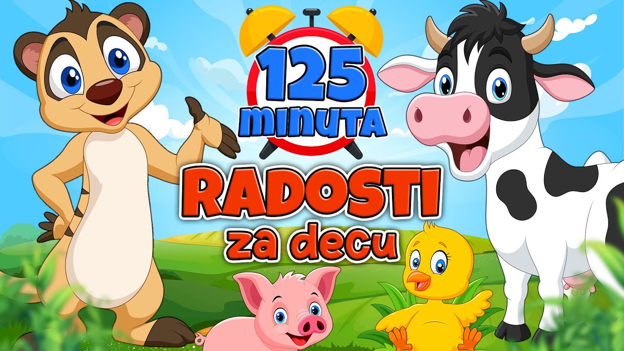 MEGA MIX 🎵 125 minuta PESMICA ZA DECU 🌸 Eci Peci Pec pesmice