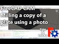 Recreate a Part Using Only a Photo | FreeCAD Modeling + CAM + CNC Milling