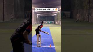Cricket Bowling Opening Spells 🔥 Pace Bowler Short Pitch And Swing Balls  🤯 #cricket #shorts