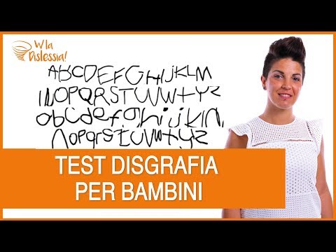 Test Disgrafia per bambini - Come capire se tuo figlio è disgrafico