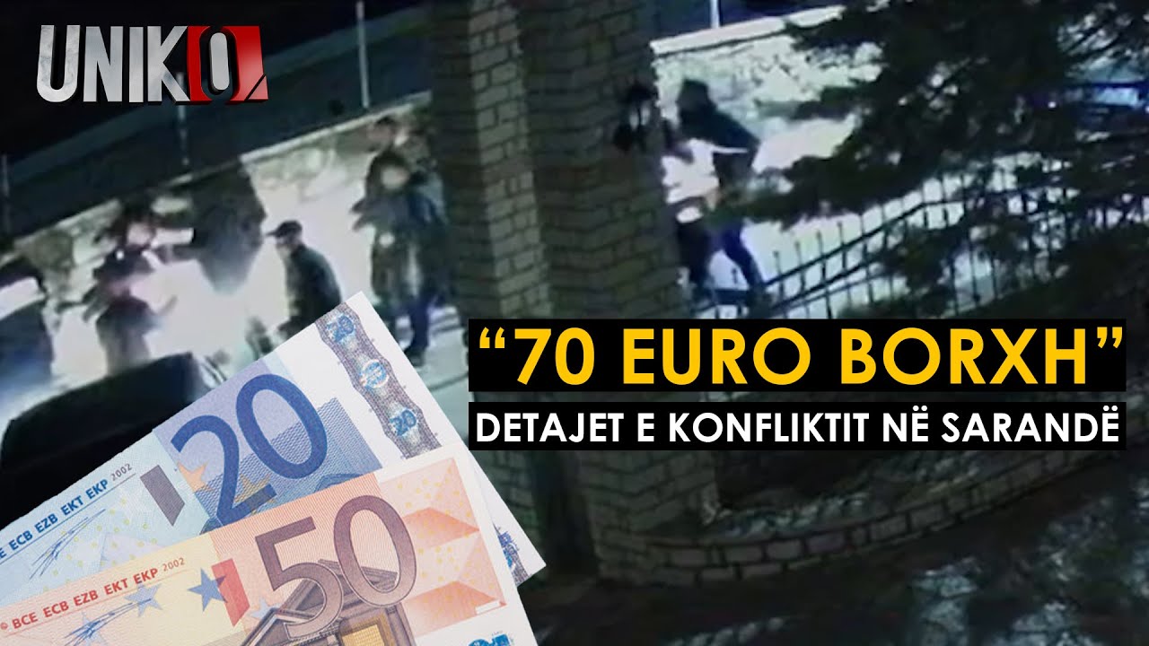 Uniko - Për 70 euro borxh kërcet arma- mes  policëve dhe qytetarëve në Sarandë (6 Janar 2025)