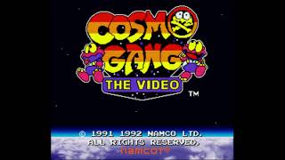 Cosmo Gang - The Video - Super Nintendo Entertainment System - Title Screen