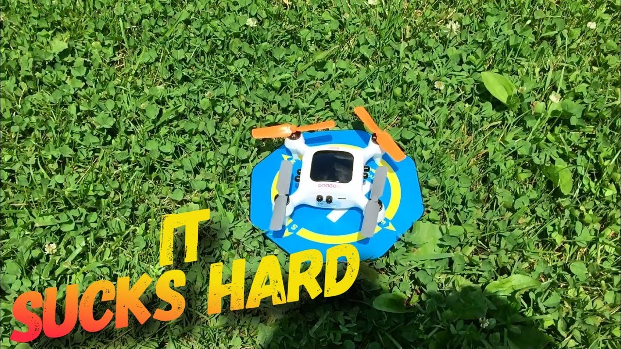 ONAGOfly Nano Drone First Test Flight It Sucks Hard