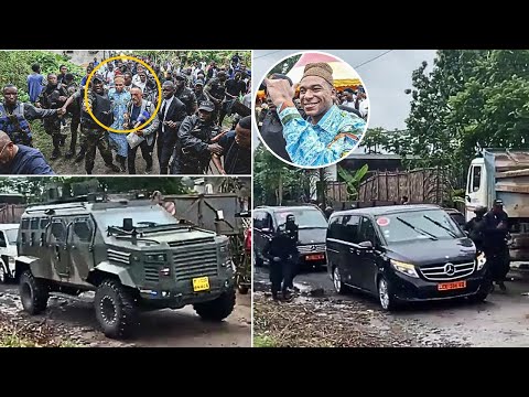 Kylian Mbappe Military Escort in Cameroon