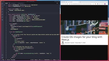 Create OG images for your Next.js application