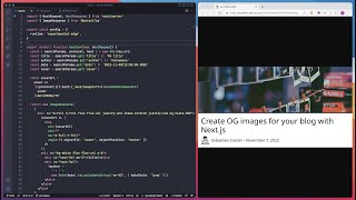 Create OG images for your Next.js application
