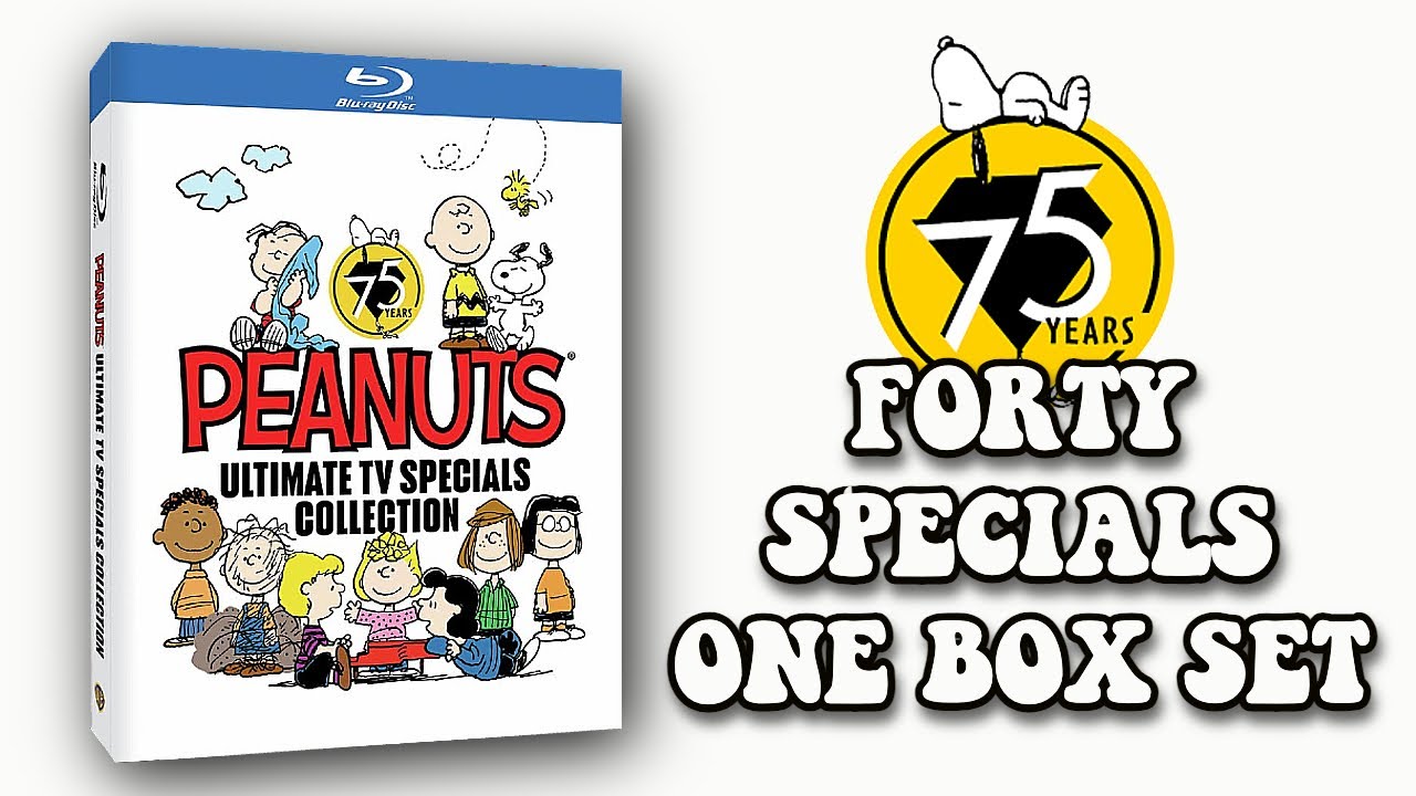 Внутри коллекции самых крутых телепередач Peanuts | 40 спецвыпусков, один бокс-сет | Peanuts 75