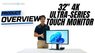32" 4K Ultra-Series Touch Monitor | LG Nano IPS & Defense Grade