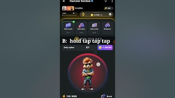 Hamster kombat today daily cipher code cracked collect your 1000000coins #hamsterkombat #ciphercodes