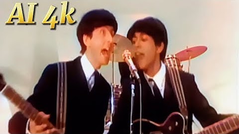 RUTLES ‘64 - Hold my hand (AI remastered video)