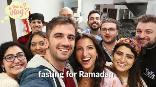 fasting for Ramadan for the first time | is this a vlog? | giuliana