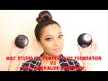 MAC studio fix powder plus foundation vs MAC mineralize skinfinish